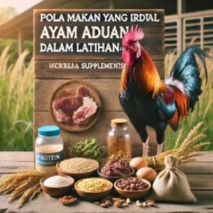 Pola Makan yang Ideal untuk Ayam Aduan dalam Latihan
